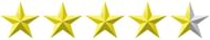 4.5 stars out of 5, cause they can still do better! Imagine that!